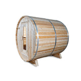 Dundalk Harmony 2-4 Person Barrel Sauna - Canadian Timber CTC22W