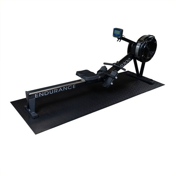 Body-Solid Tools RF38R Rubber Rower Mat