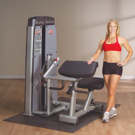 Body-Solid Pro Clubline DBTC-SF Pro Dual Biceps & Triceps Machine