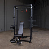 Body-Solid Pro Clubline SPR500BACKP4 Commercial Extended Half Rack Package