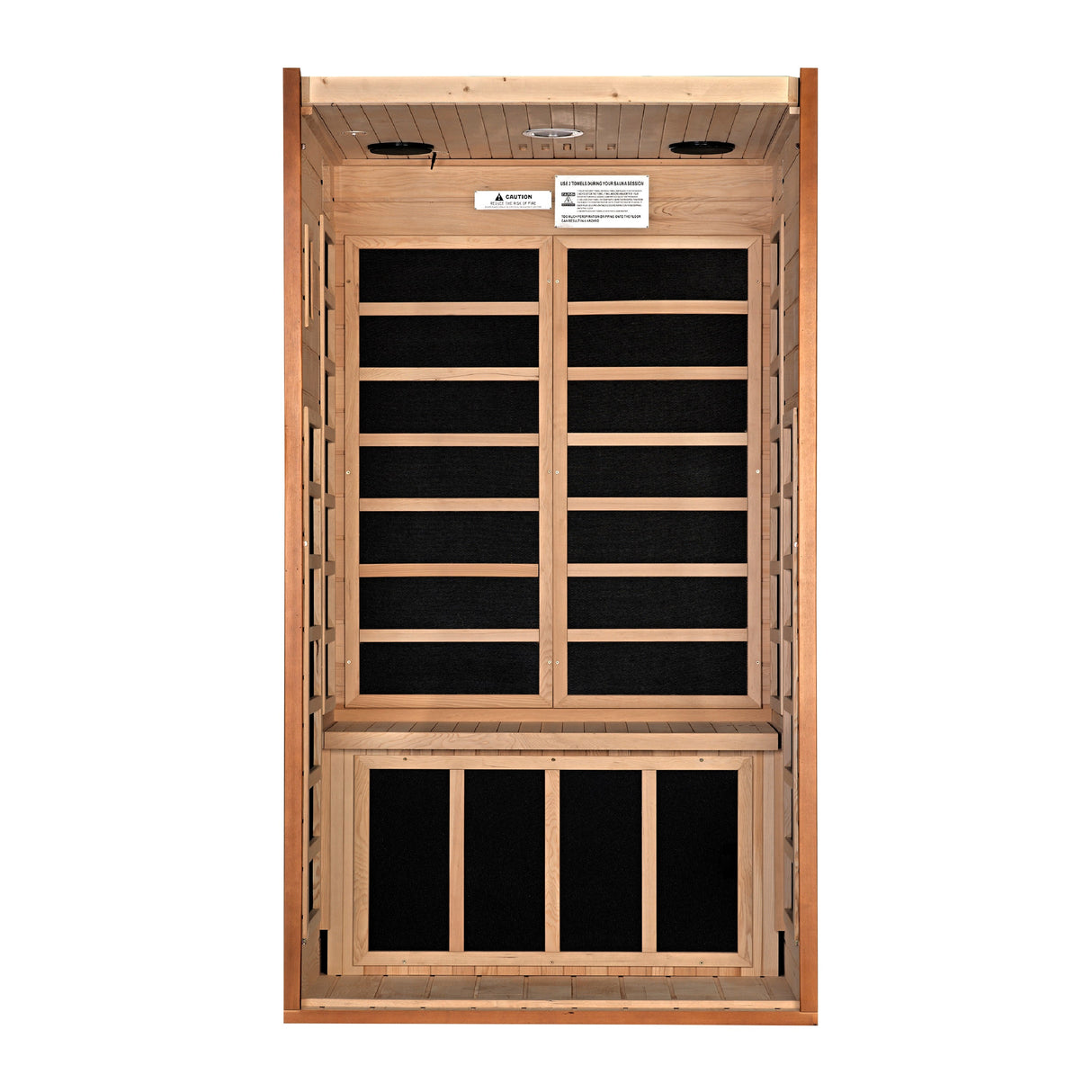 Dynamic Saunas Avila 1-2 Person Low EMF FAR Infrared Sauna