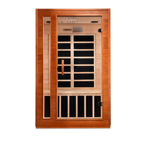 Dynamic Saunas Cardoba 2 Person Ultra Low EMF FAR Infrared Sauna