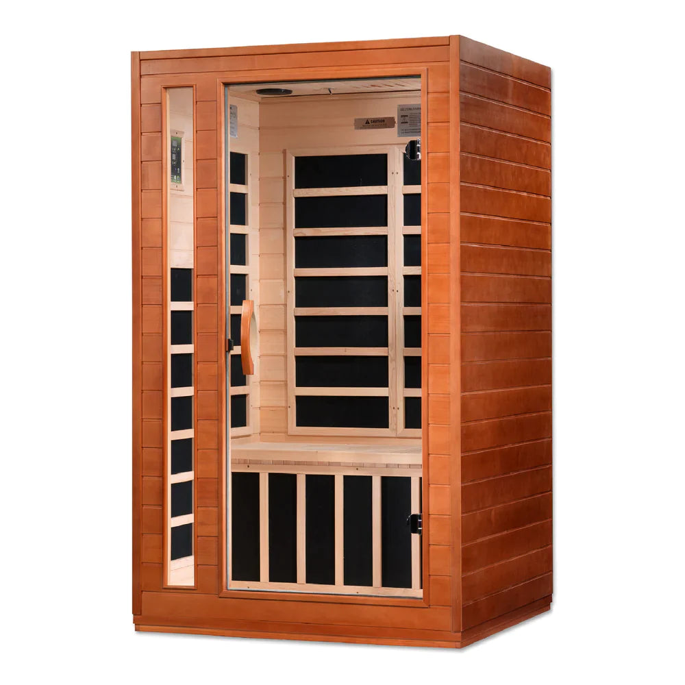 Dynamic Saunas Cardoba 2 Person Ultra Low EMF FAR Infrared Sauna