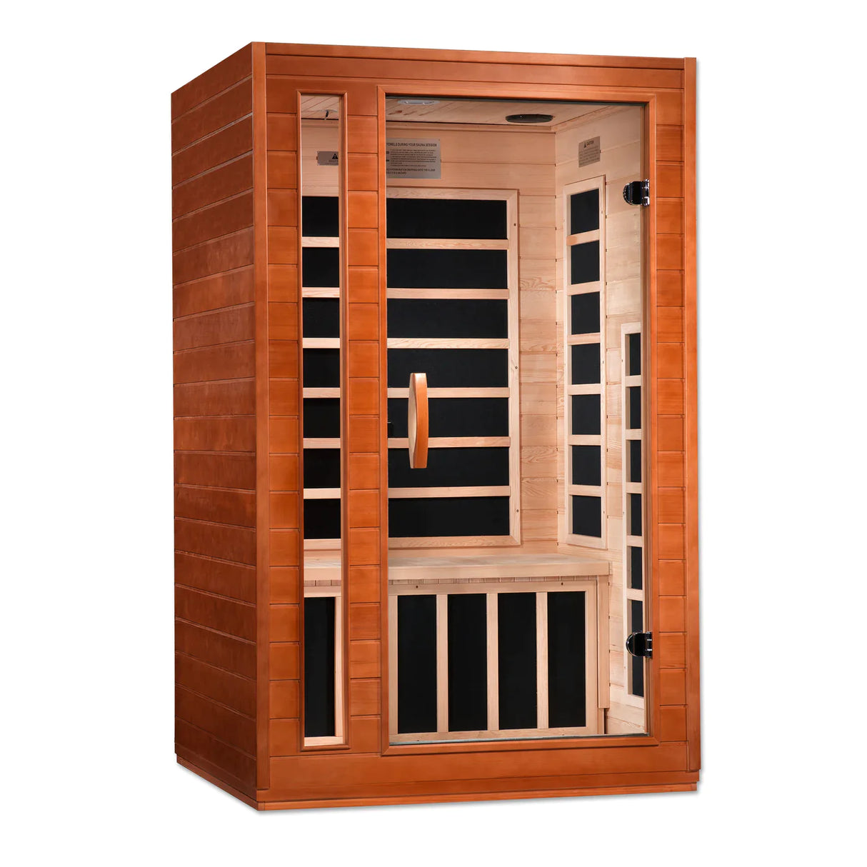 Dynamic Saunas Cardoba 2 Person Ultra Low EMF FAR Infrared Sauna