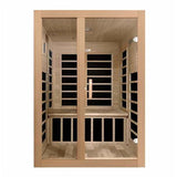 Dynamic Saunas Santiago 2 Person Low EMF Far Infrared Sauna