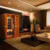 Dynamic Saunas Vittoria 2 Person Low EMF Far Infrared Sauna