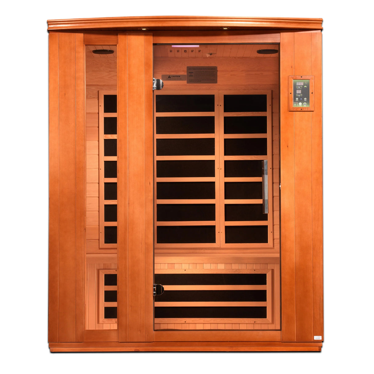 Dynamic Saunas Lugano 3 Person Low EMF Far Infrared Sauna