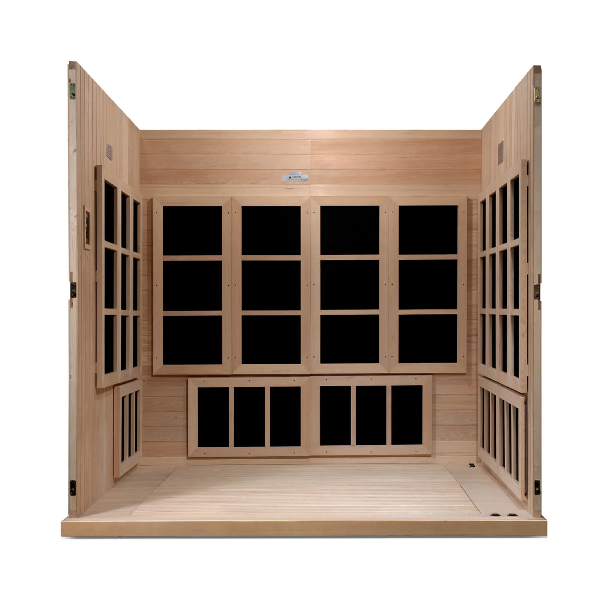 Golden Designs Catalonia 8 Person Ultra Low EMF Infrared Sauna