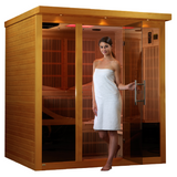 Dynamic Saunas Monaco 6 Person Ultra Low EMF Far Infrared Sauna