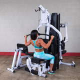 Body-Solid EXM3000LPS Multi Station Home Gym with VKR30 Vertical Knee Raise Attachment Package