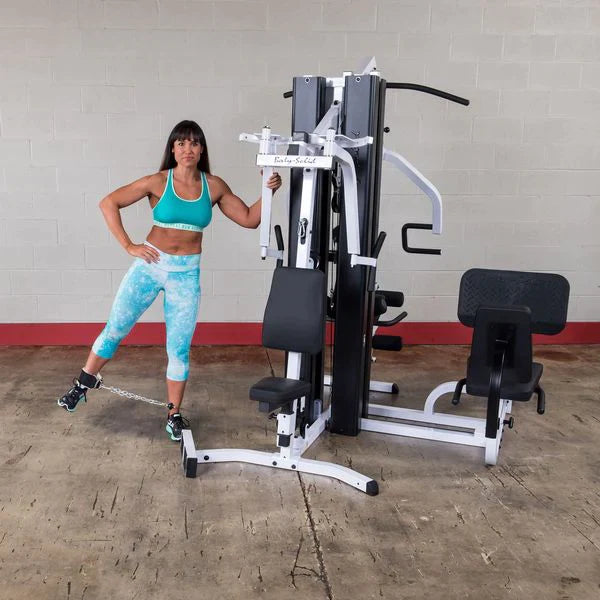Body-Solid EXM3000LPS Multi Station Home Gym with VKR30 Vertical Knee Raise Attachment Package