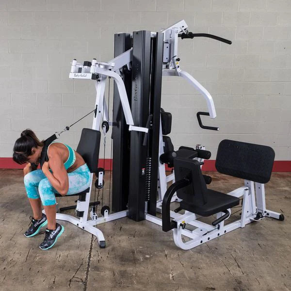 Body-Solid EXM3000LPS Multi Station Home Gym with VKR30 Vertical Knee Raise Attachment Package