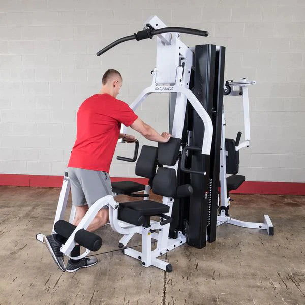 Body-Solid EXM3000LPS Multi Station Home Gym with VKR30 Vertical Knee Raise Attachment Package