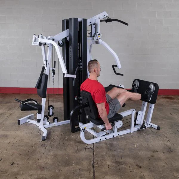 Body-Solid EXM3000LPS Multi Station Home Gym with VKR30 Vertical Knee Raise Attachment Package