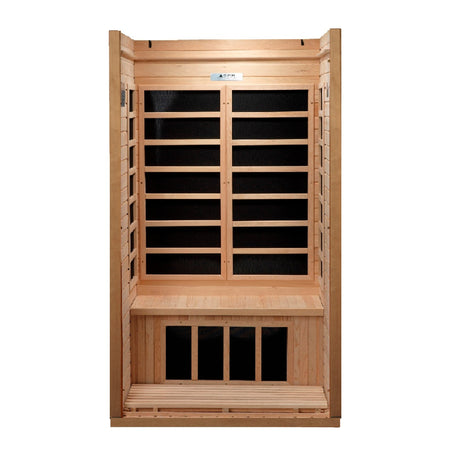 Golden Designs Barcelona Select Elite 1-2 Person Near Zero EMF Far Infrared Sauna