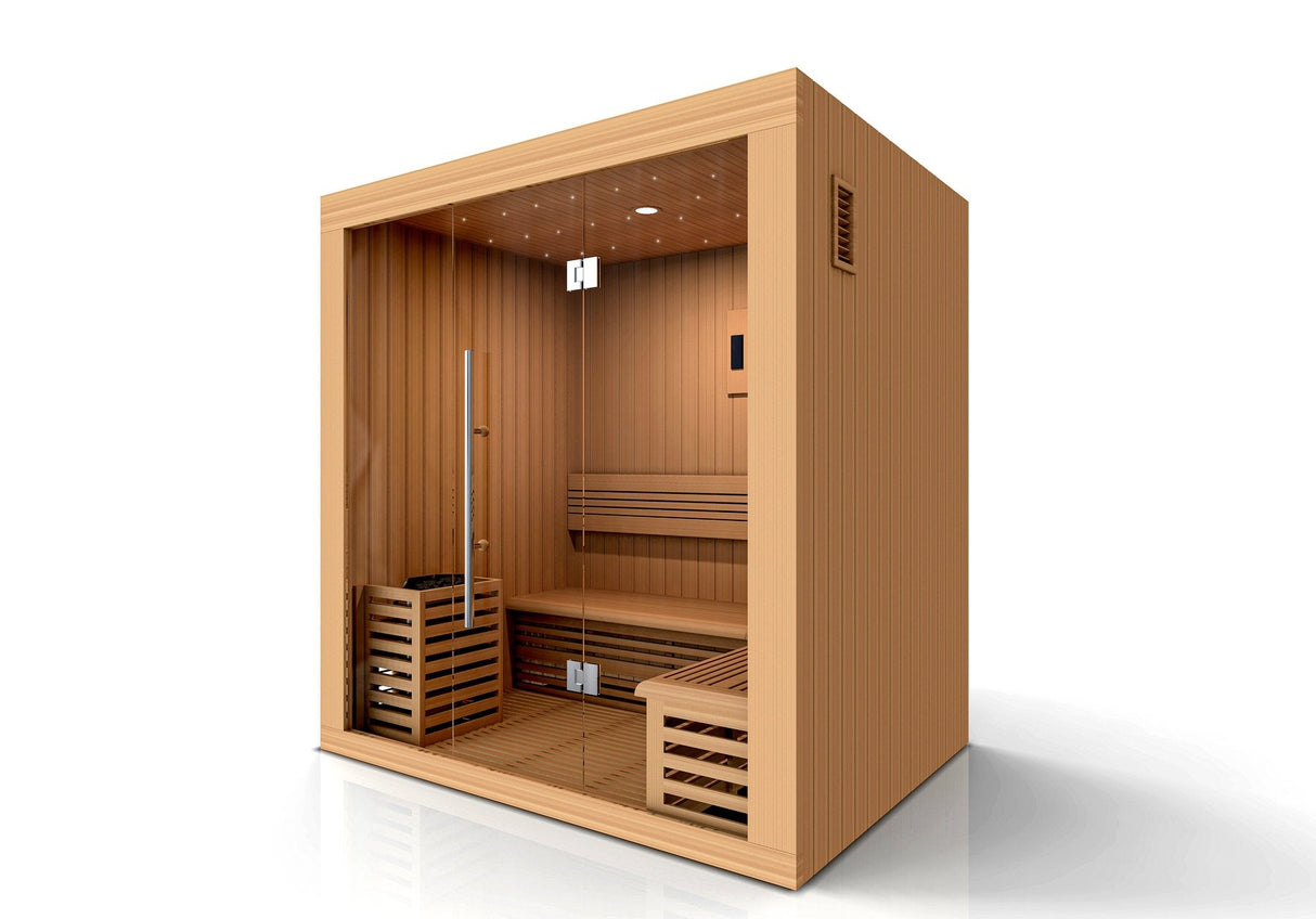 Golden Designs Copenhagen 3 Person Indoor Steam Sauna