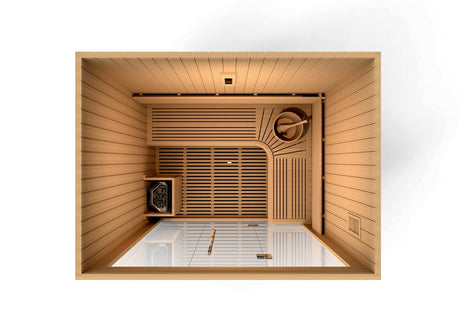Golden Designs Copenhagen 3 Person Indoor Steam Sauna