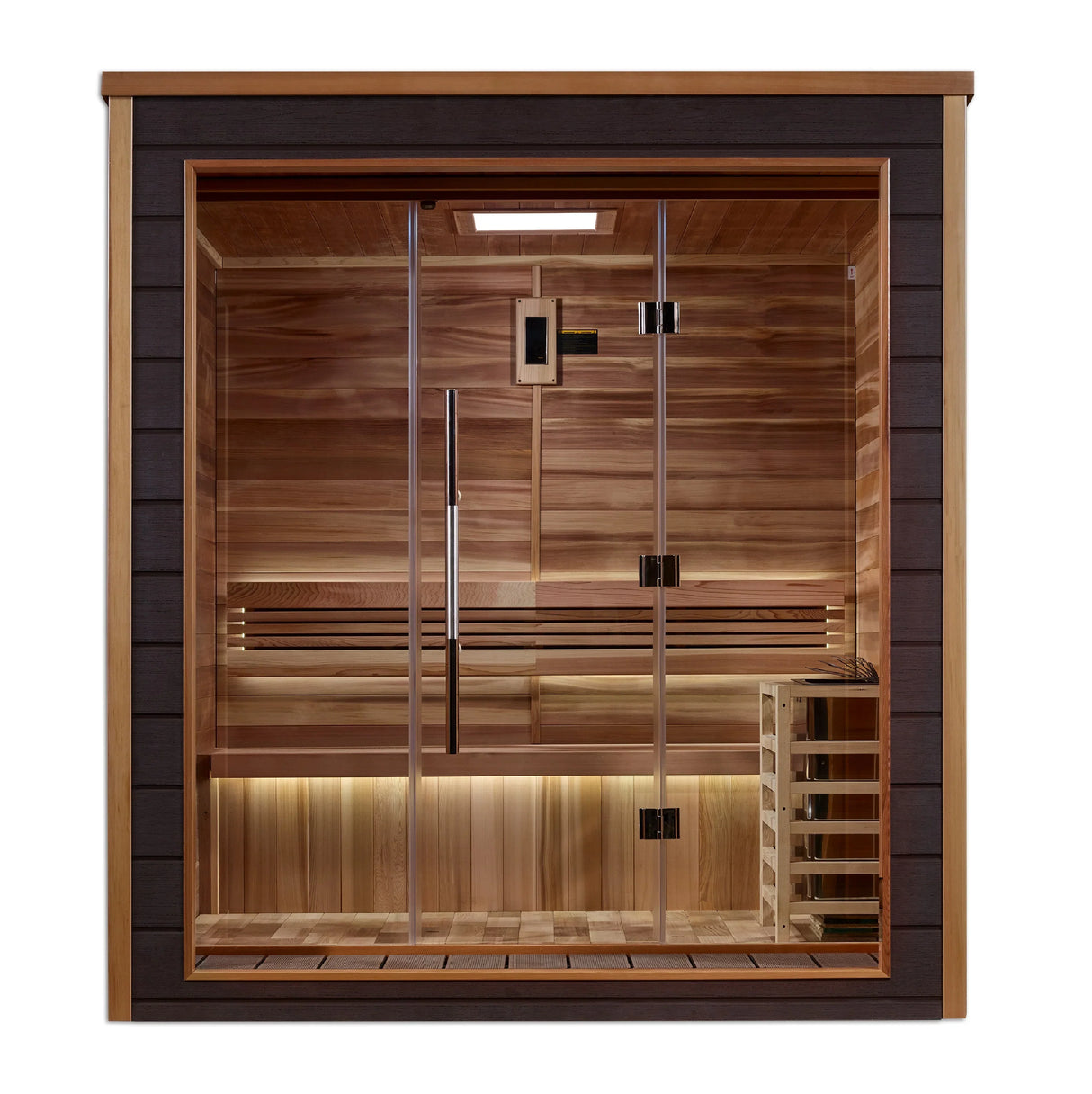 Drammen 3 Person Outdoor Steam Sauna GDI-8203-01