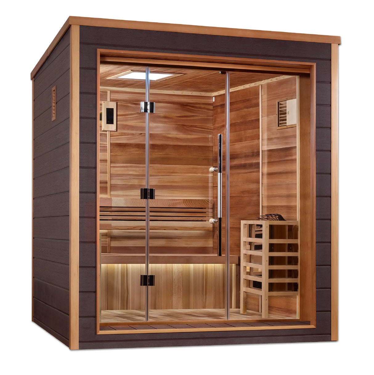 Drammen 3 Person Outdoor Steam Sauna GDI-8203-01