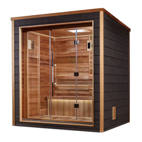 Drammen 3 Person Outdoor Steam Sauna GDI-8203-01