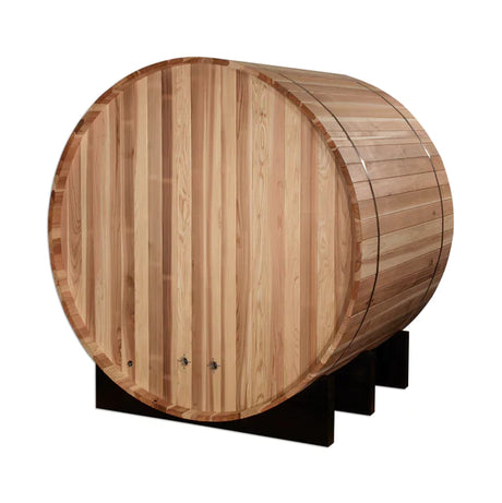Golden Designs St. Moritz 2 Person Barrel Traditional Sauna - Pacific Cedar