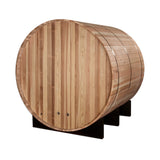 Golden Designs Arosa 4 Person Barrel Traditional Sauna - Pacific Cedar GDI-B004-01