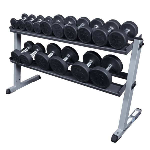 Body-Solid Tools GDR60 Pro 2 Tier Dumbbell Rack