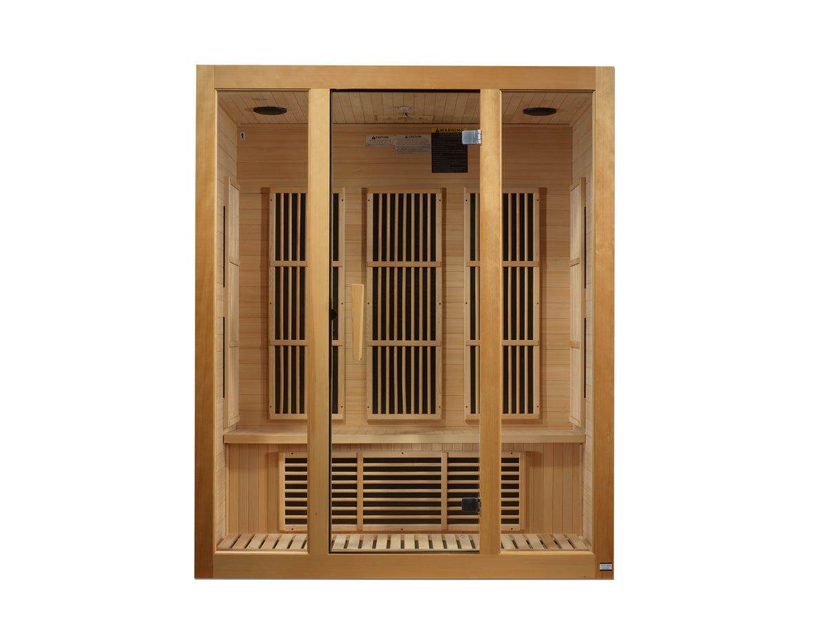 Maxxus Bellevue 3 Person Low EMF FAR Infrared Sauna