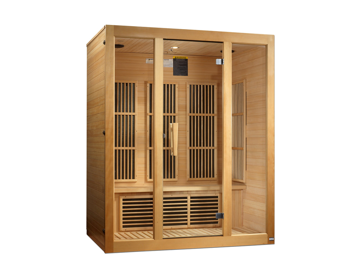 Maxxus Bellevue 3 Person Low EMF FAR Infrared Sauna