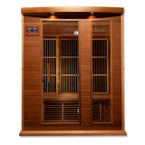 Maxxus Saunas 3 Person Low EMF FAR Infrared Canadian Red Cedar Sauna