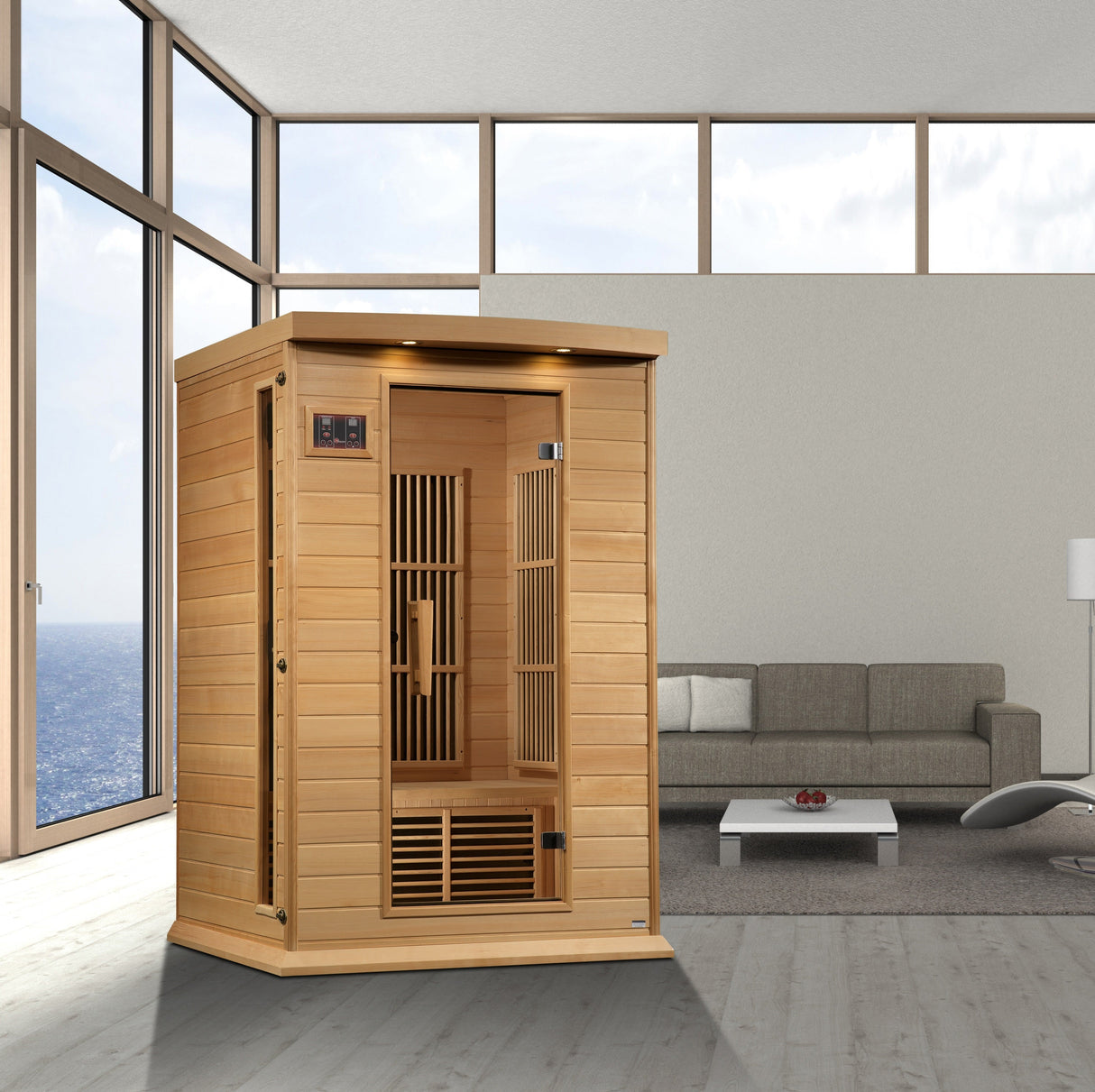 Maxxus 2 Person Near Zero EMF FAR Infrared Sauna