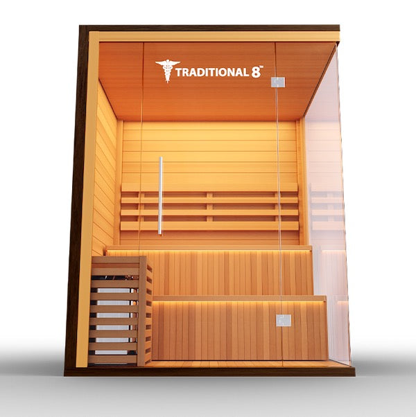 Medical 8 Plus Traditional Sauna Indoor Steam Sauna