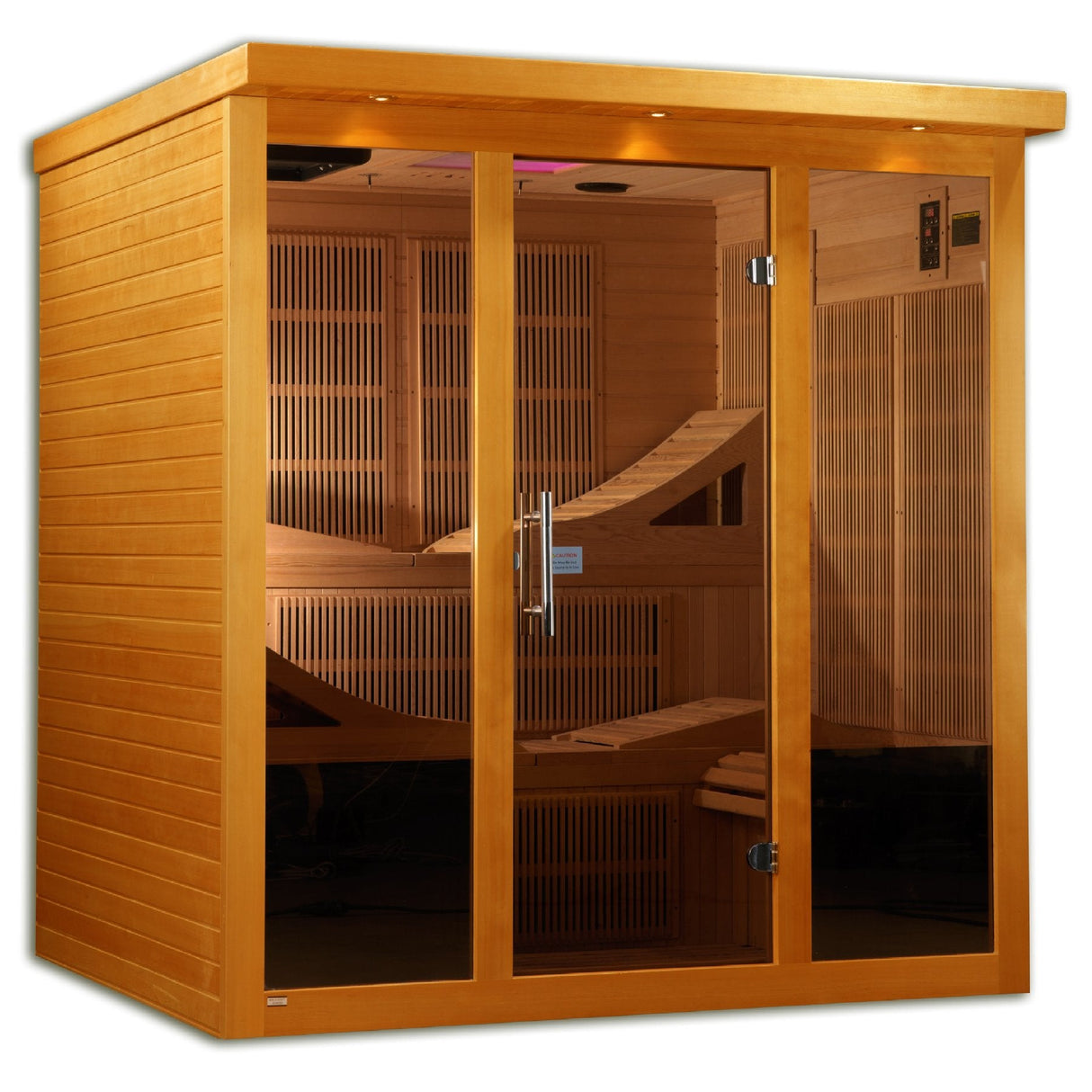 Dynamic Saunas Monaco 6 Person Ultra Low EMF Far Infrared Sauna