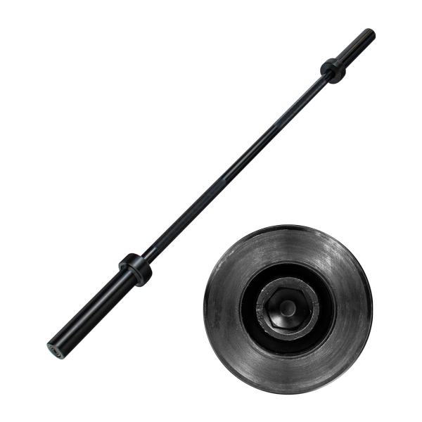 Body-Solid Tools OB60B 5' Olympic Barbell - Black