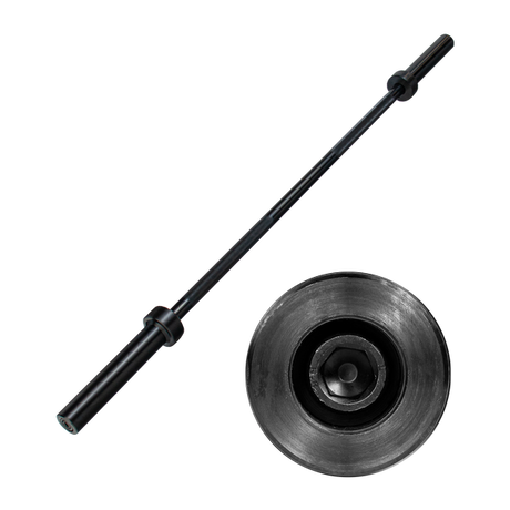 Body-Solid Tools OB60B 5' Olympic Barbell - Black