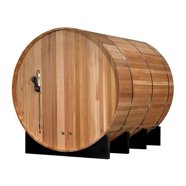 Golden Designs "Marstrand" 6 Person Barrel Sauna - Canadian Red Cedar