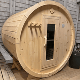 True North 8 Person 9' Long Barrel Sauna