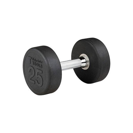 Body Solid Round Rubber Dumbbells 5-100 lbs - SDP