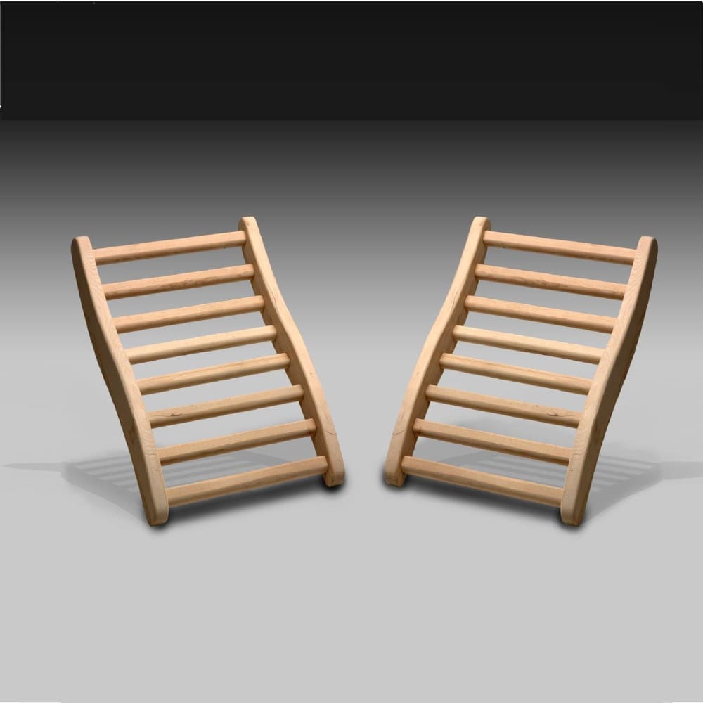 Golden Designs S-Shape Backrest for Saunas - 2 Pack