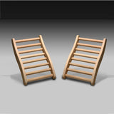 Golden Designs S-Shape Backrest for Saunas - 2 Pack
