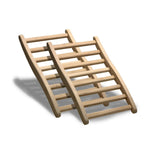 Golden Designs S-Shape Backrest for Saunas - 2 Pack