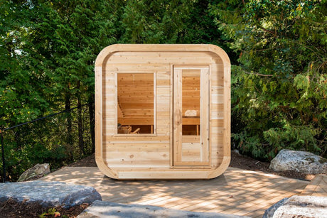 Dundalk Luna Outdoor Sauna - Canadian Timber CTC22LU