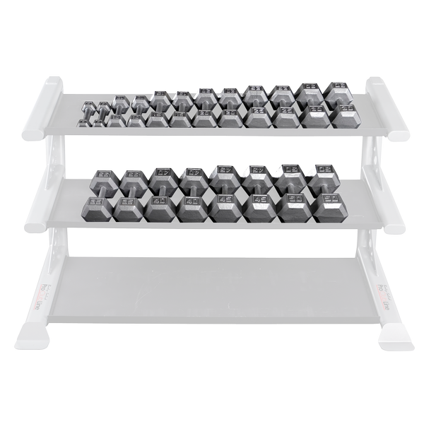 Body-Solid Tools SDS Series Cast Iron Hex Dumbbell Sets