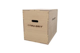 Tru Grit Fitness Wood Plyo Box 3-in-1