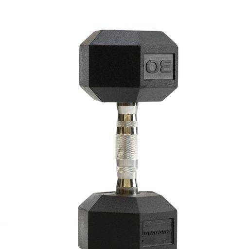 Tru Grit Fitness Hex Rubber Coated Dumbbells