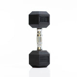 Tru Grit Fitness Hex Rubber Coated Dumbbells