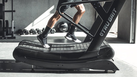 Tru Grit Fitness Grit Runner Curved Manual Treadmill
