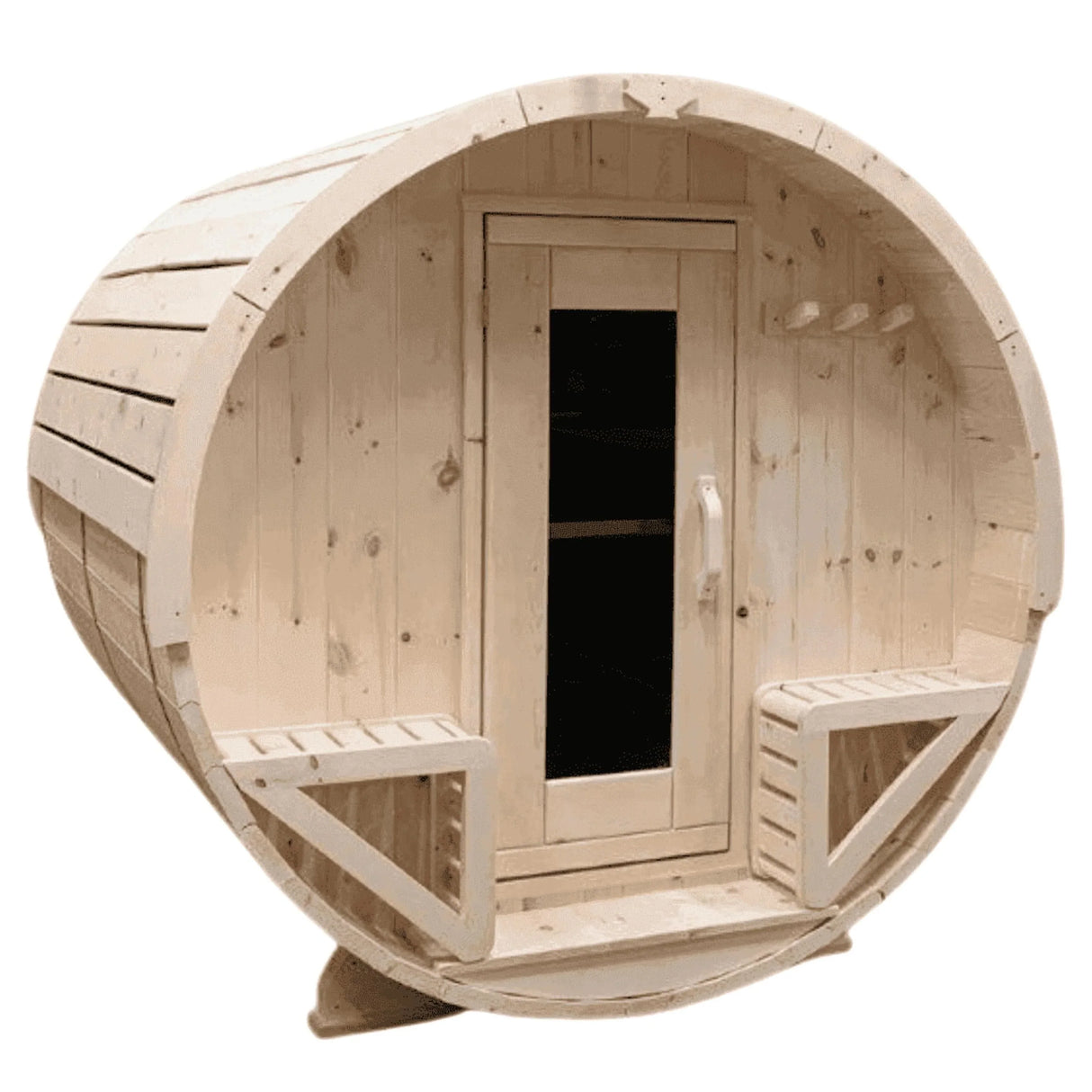 True North 8 Person 9' Long Barrel Sauna