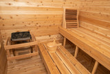 Dundalk Luna Outdoor Sauna - Canadian Timber CTC22LU